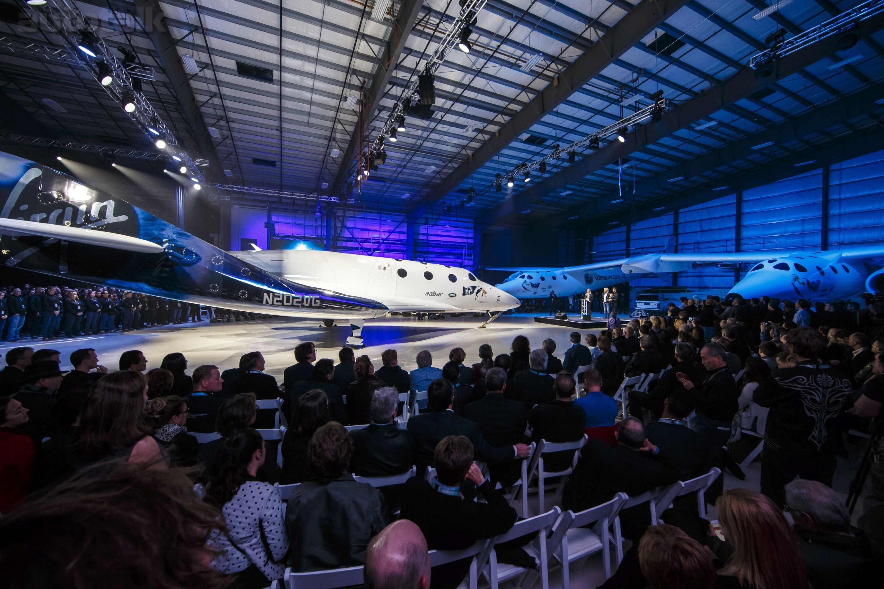 Range Rover Reveals New Virgin Galactic Space Ship 2