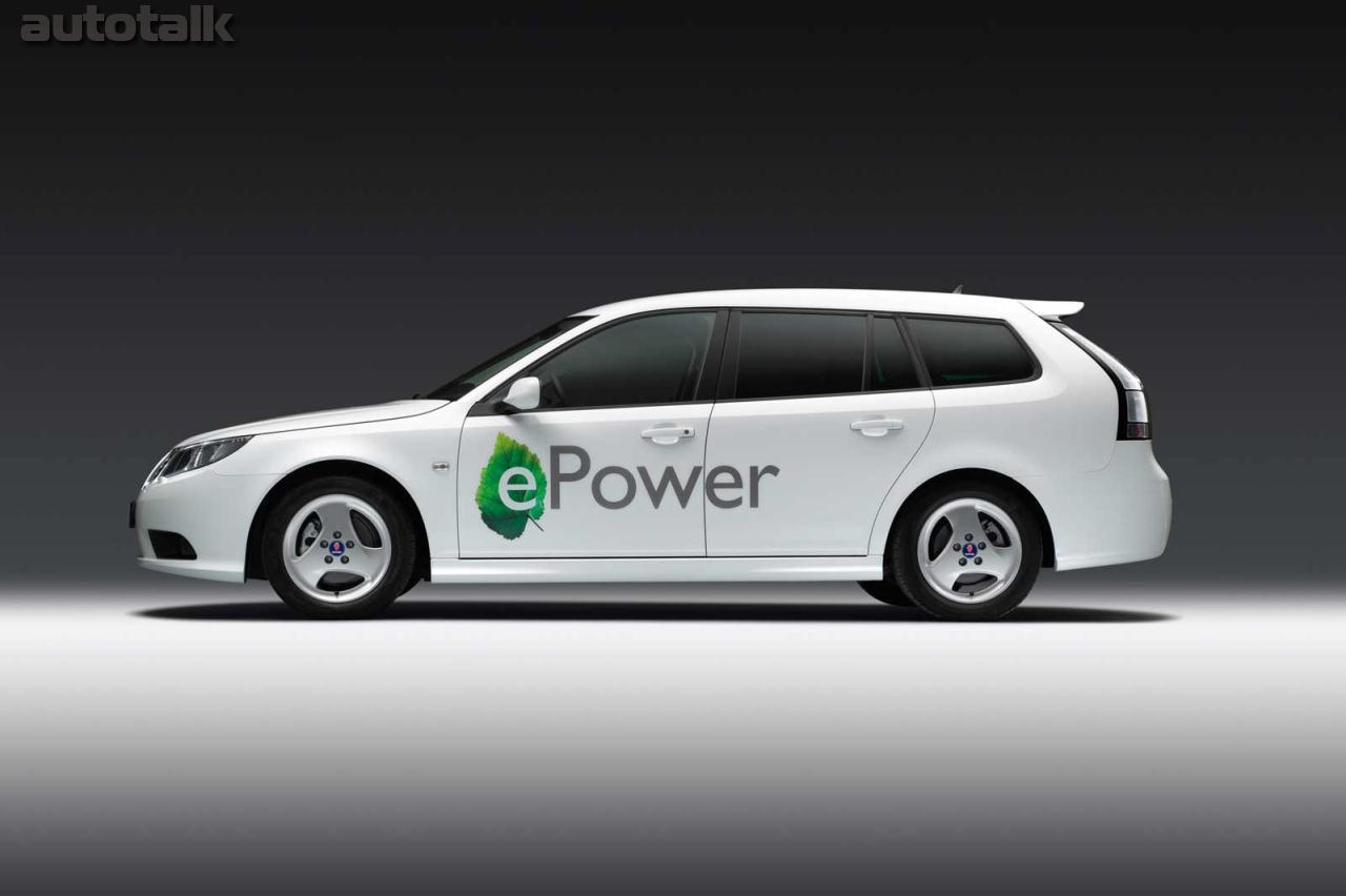 Saab 9-3 ePower EV Prototype