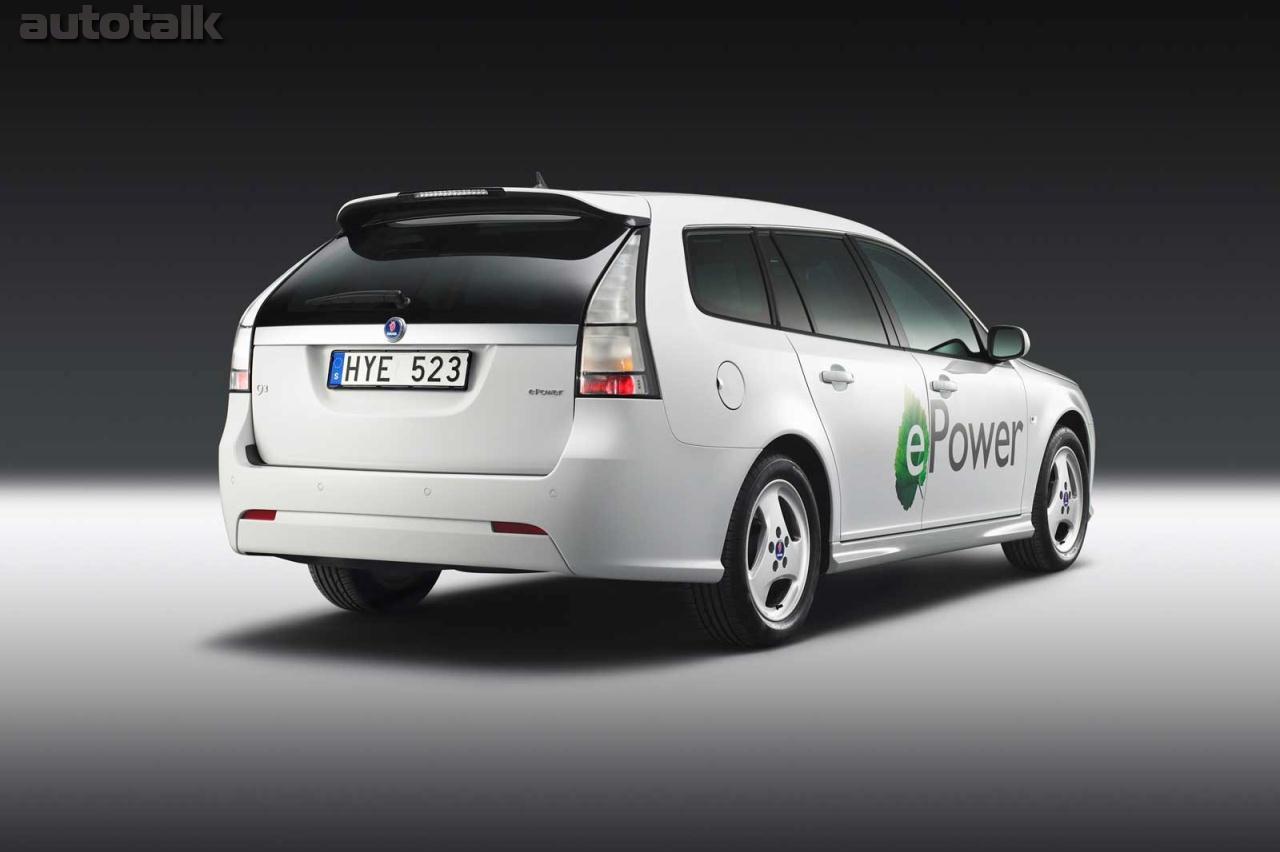 Saab 9-3 ePower EV Prototype