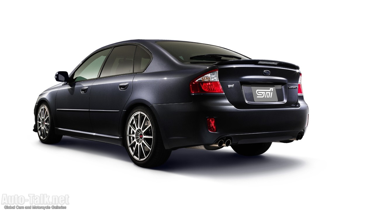 Subaru Legacy STi package introduced in Japan