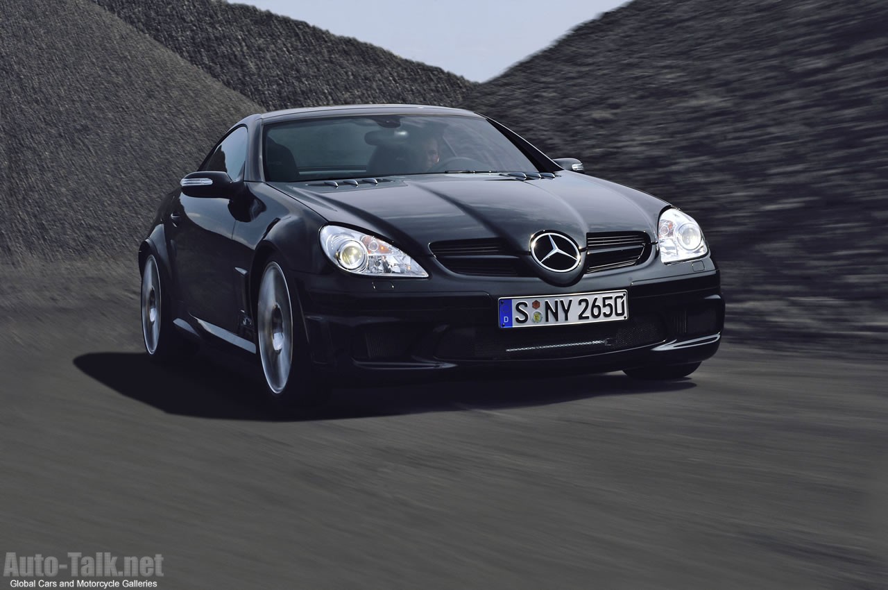 The Mercedes Benz SLK 55 AMG Black Series