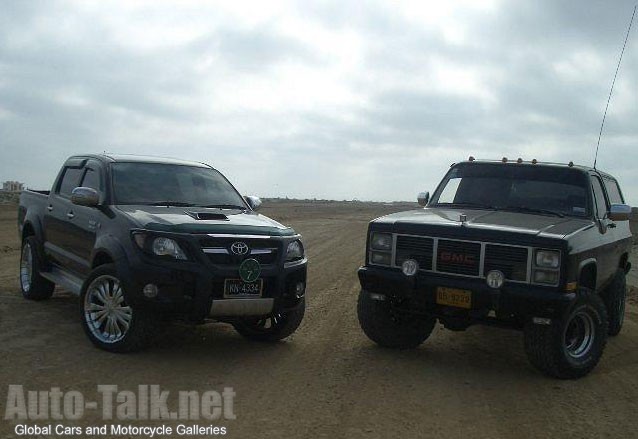 Toyota Surf & GMC Truck in Karachi