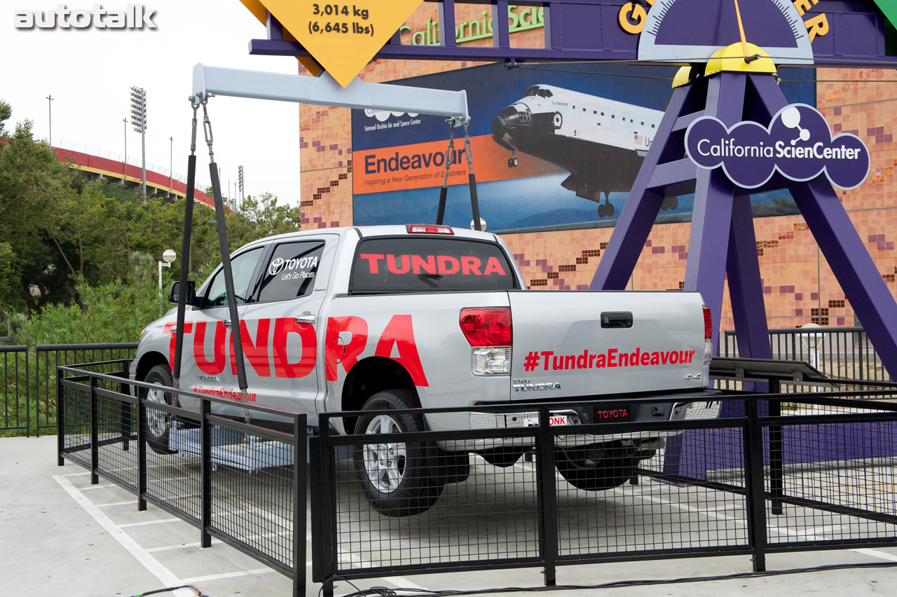 Toyota Tundra California Science Center Exhibit