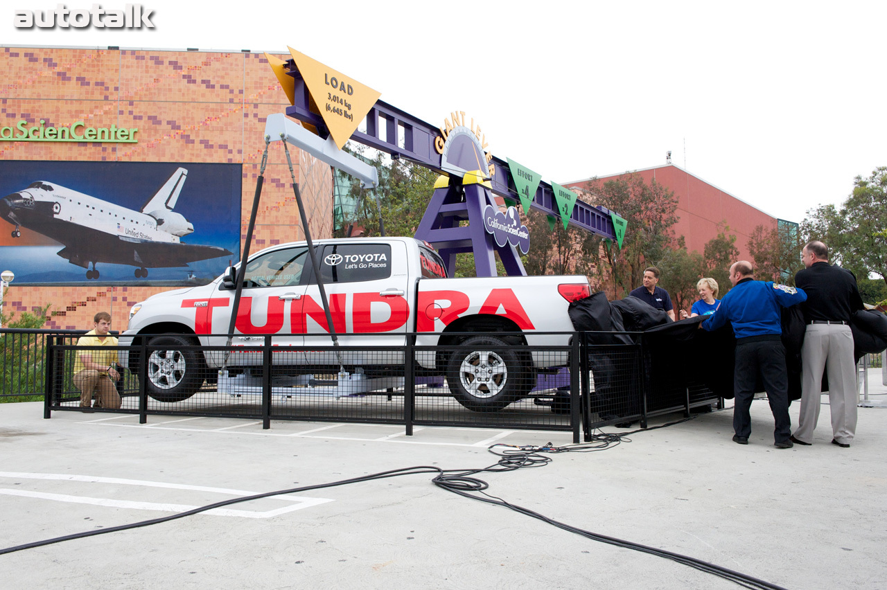 Toyota Tundra California Science Center Exhibit