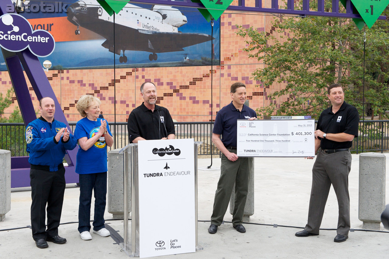 Toyota Tundra California Science Center Exhibit