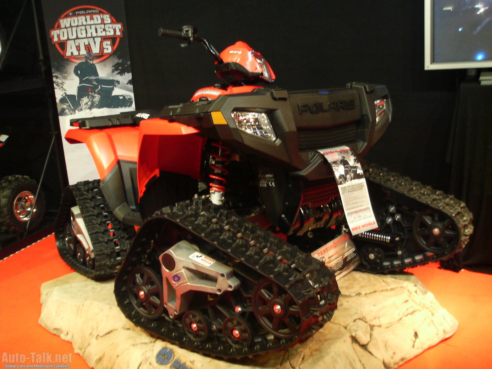 Tracked All Terrain Vehicle