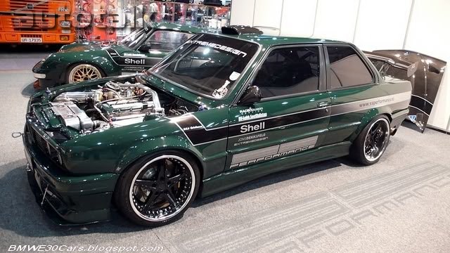 Twin Turbo V12 BMW 3-Series E30