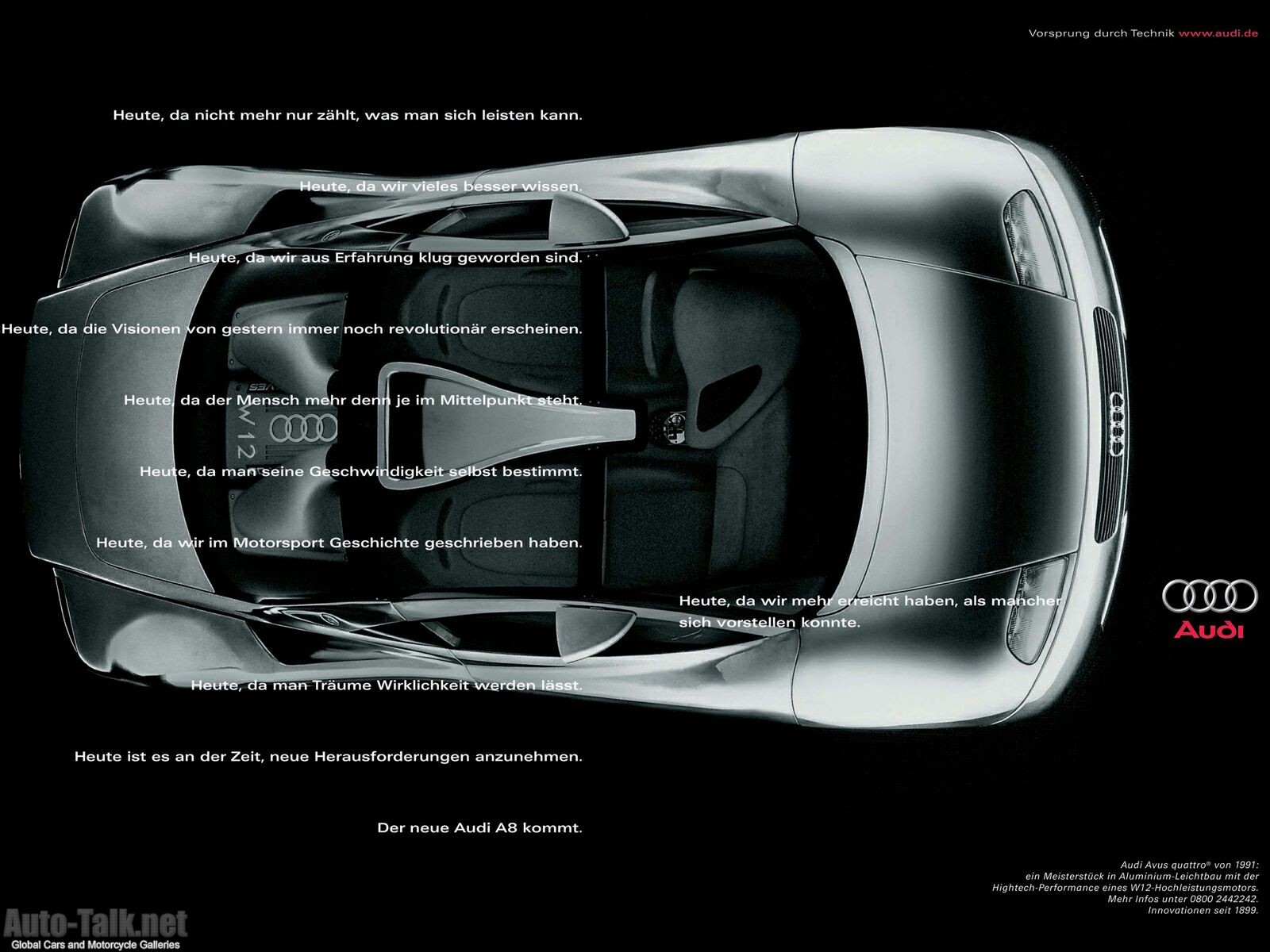 Various Audi Automobiles