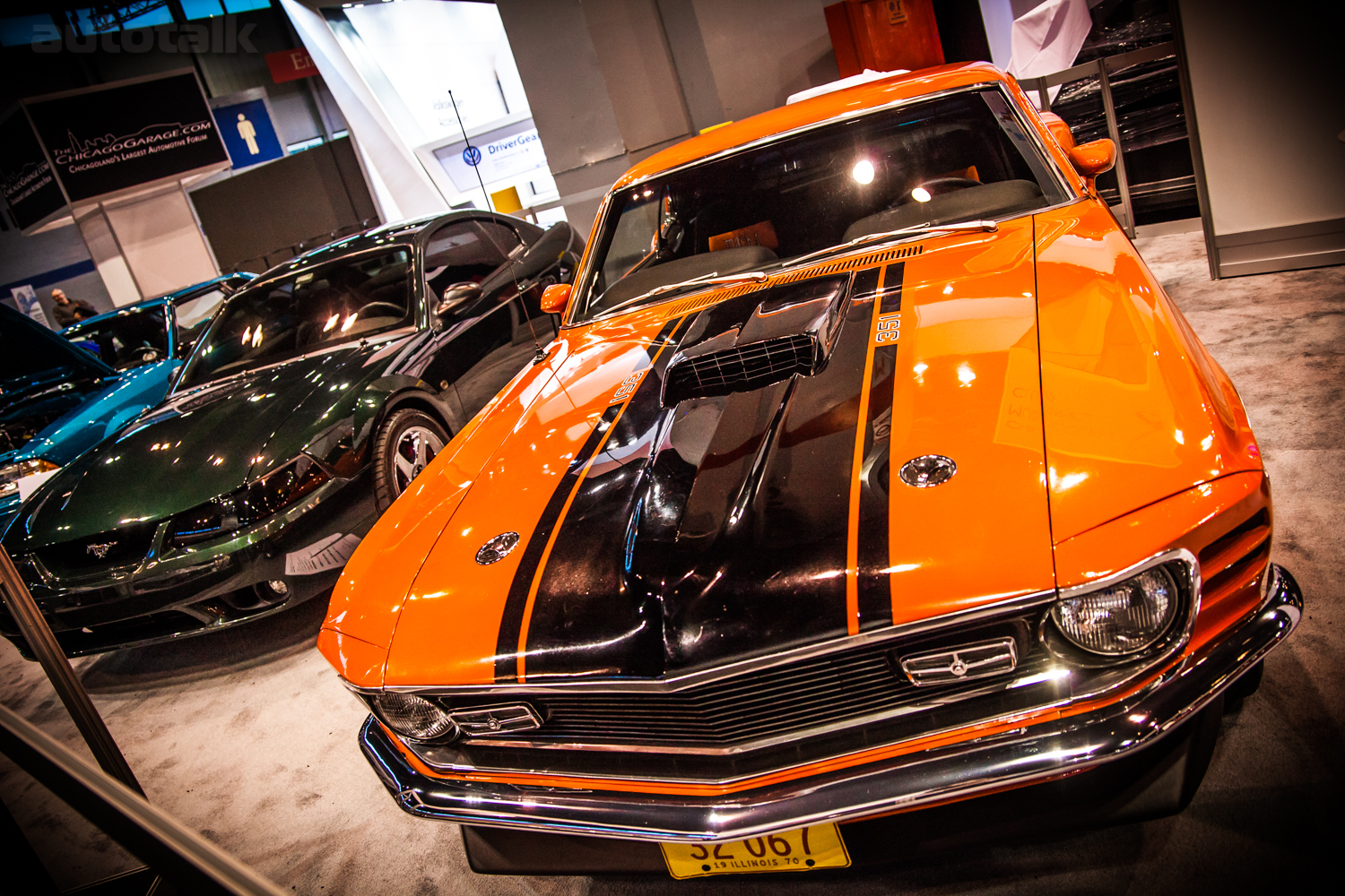 Vintage Camaro at 2016 Chicago Auto Show