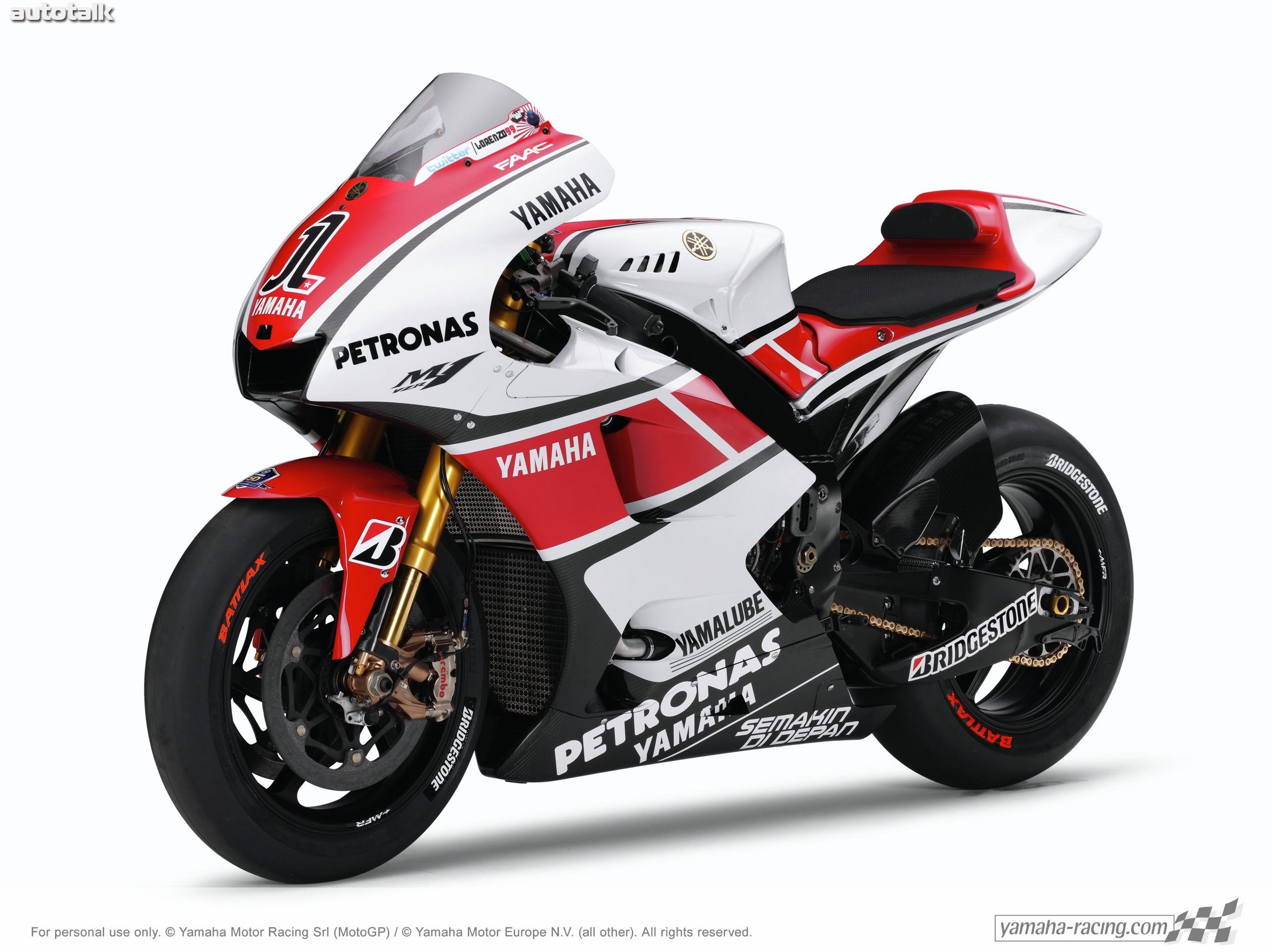 Yamaha YZR-M1 WGP50th  Anniversary