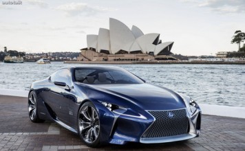 Lexus LF-LC, Now In Blue