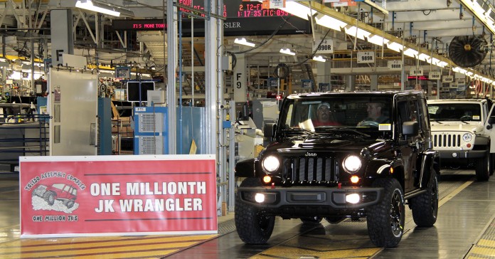 One Millionth Wrangler JK