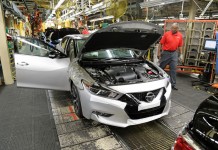 First 2016 Nissan Maxima Rolls Off US Assembly Line