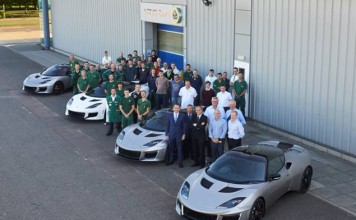 First Lotus Evora 400 Rolls Off The Line