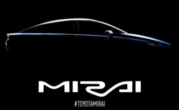 Toyota Displays a Mirai-Based Research Vehicle with Satellite Communications Function