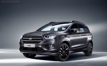 Ford Expands Ford Smart Mobility at Mobile World Congress, Unveils New Kuga SUV 2017 Ford Kuga SUV Front