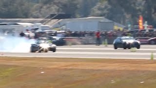 Chevy Corvette vs Cadillac CTS-V at WannaGOFAST Ocala Florida 2016 Jumbolair
