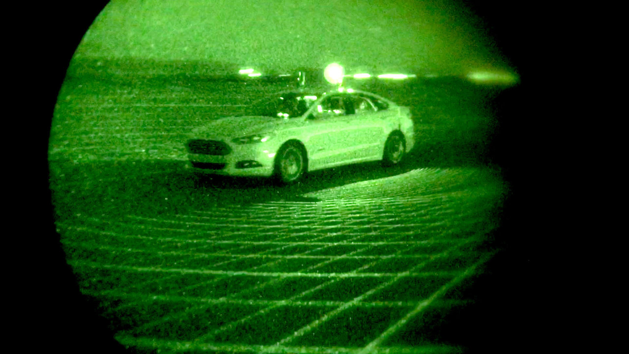 Ford Fusion Autonomous Research Vehicles Use LiDAR Sensor Techno