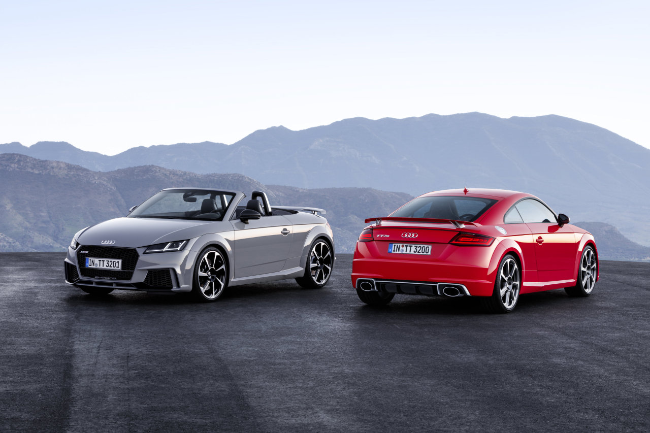 Audi TT RS Roadster, Audi TT RS Coupé